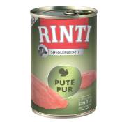 Rinti Viande Pure 24 x 400 g pour chien - pure dinde