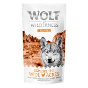 Wolf of Wilderness Training “Explore the Wide Acres” poulet pour chien - 3 x 100 g