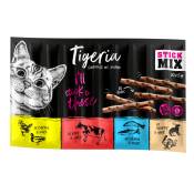 10x5g Tigeria Sticks lot mixte (4 variétés) - Friandises