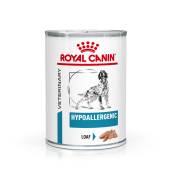24x400g Royal Canin Veterinary Hypoallergenic en mousse - Pâtée pour chien
