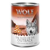 6x400g The Taste Of The Outback Wolf of Wilderness - Pâtée pour chien
