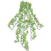 Animallparadise - Plante décorative en plastiques imitation Croton bolivien d'environ 56 cm Vert