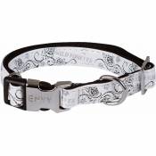 Collier chien réglable Envy Forever blanc Taille :