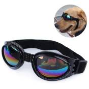 Fortuneville - Lunettes de soleil pour chien de compagnie lunettes de soleil uv Protection coupe-vent chien chiot lunettes de soleil chien lunettes