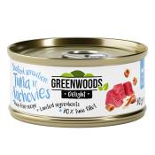 Greenwoods Delight filet de thon, sardines pour chat