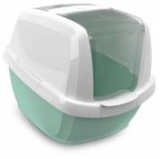 Litière pour chat Maddy Turquoise Toilet 62x49.5x47.5