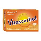 Vitascorbol C500 - Complément alimentaire anti-fatigue, Sans sucre - Cooper