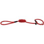 Laisse lasso corde basic rouge Taille : T3 - Rouge