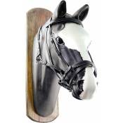 Pony, Noir: Bridon Horse Ball en biothane avec rênes