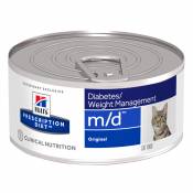 12x156g m/d Hill's Prescription Diet Feline pour chat
