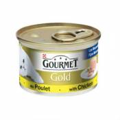 Gourmet Gold Nourriture pour chat au poulet 85 g (boîte