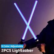 STAR WARS Cosplay Sabre Laser Avec Son LED Colorée