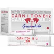 20 sacs de 25g: carniton B12 aliment complémentaire pour chevaux à base de vitamine B12 et de L-carnitine