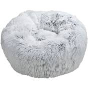 1001kdo - Coussin rond Chat ou Chien Fluffy Blanc chine