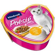 Vitakraft chat alimentaire avec sauce Poésie, poulet et potager - 15 coquilles