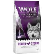 12kg Wolf of Wilderness Elements Rough Storms, canard - Croquettes pour chien
