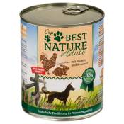 Best Nature Adult 6 x 800 g pour chien - lapin, poulet, pâtes