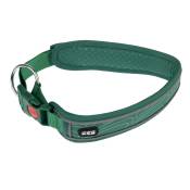 Collier TIAKI Soft & Safe, vert pour chien - taille XS : tour de cou 25 - 35 cm, l 40 mm