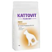 Lot Kattovit pour chat - Urinary, poulet (2 x 4kg)
