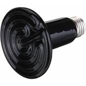 200W 220V Ampoule Chauffante Céramique à Émetteur Infrarouge Lampe de Chauffage pour Animal Reptile Noir