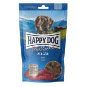 3x75g Happy Dog Meat Snack Bœuf et pommes de terre, - Friandises pour chien