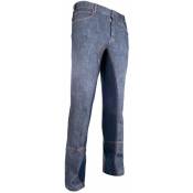 50, Bleu marine et bleu marine: Jeans pantalon homme homme Jodhpur modèle Texas Nouveau
