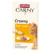 animonda Carny Adult Creamy pour chat - 24 x 15 g poulet + taurine