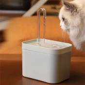Fontaine à eau pour chat filtre automatique usb électrique muet chat abreuvoir bol 1.5L recirculer buveur filtrant pour chats distributeur d'eau pour