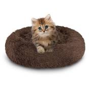 Hengda - Lit pour chien Lits pour chien Coussin lavable Couchage doux Lit pour chat brun 60cm - brun