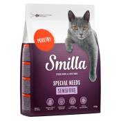 Lot Smilla 2 x 4 kg pour chat - Sensitive sans céréales