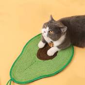 Planche à gratter pour chat, jouet en corde de sisal,