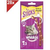 Whiskas - Friandises au poulet pour chat 84 sticks