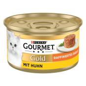 36x85g Timbales : Poulet Gold Gourmet pour chat + 12
