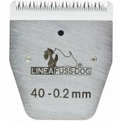 Aesculap - Lame de 0,2 mm pour tondeuse Fuss dog evolution