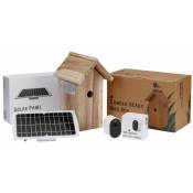 Nestera - Nichoir avec caméra hd et panneau solaire