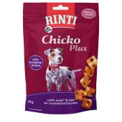 RINTI Chicko Plus Dés de fromage & jambon pour chien - 80 g
