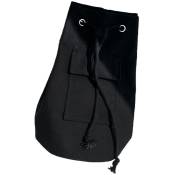 Fashion All-Match One-Shoulder Diagonal Bag Sac Seau en Toile de Grande Capacité Noir
