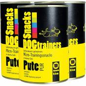 Friandises pour chien Dogtrainers Pute PUR - Lyophilisées-séchées