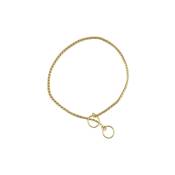 Ibanez - Maximum Elegance colliers de chaîne en or 3,5mm. x 49cm. chrome d'or