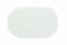 Vetbed Tapis pour Chien/Chat, Ovale, 45,7 cm, Blanc