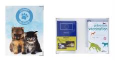 Porte documents spécial animaux chiot chaton mignons Fabriqué en France