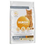 2x10kg IAMS for Vitality Adult Indoor poulet - Croquettes
