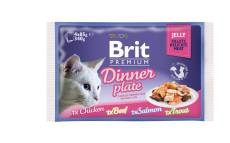 Boîte Chat - Brit Premium Pouches Jelly Dinner Plate
