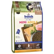 Lot bosch pour chien - Mini Adult volaille, millet (2 x 3 kg)