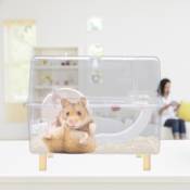 Skecten - Cage Plastique Robuste pour Hamsters, Accessoires