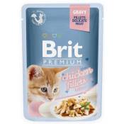 Aliments humides pour Chats VAFO PRAHA s.r.o. Brita Premium Cat Sash .85g SOS Kitten Filet (8595602518579)