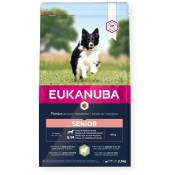 Eukanuba - mûrs & senior 2,5 kg d'agneau adulte, riz