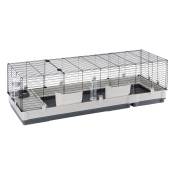 Ferplast Cage Plaza 160 pour lapin et rongeur - L 162 x l 60 x H 50 cm