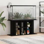 Meuble Aquariums Support Noir 120 x 40 cm. 1 étagère Support solide et stable pour aquariums - Blanc Brillant