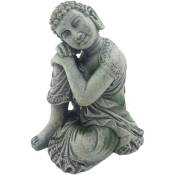 Animallparadise - Statue bouddha assis ø 10 cm, hauteur